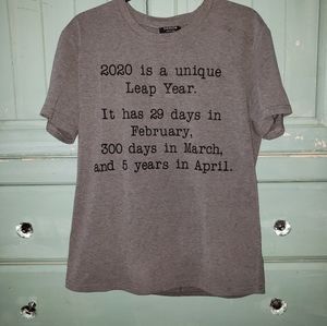 NWT funny Quarantine Tee Shirt